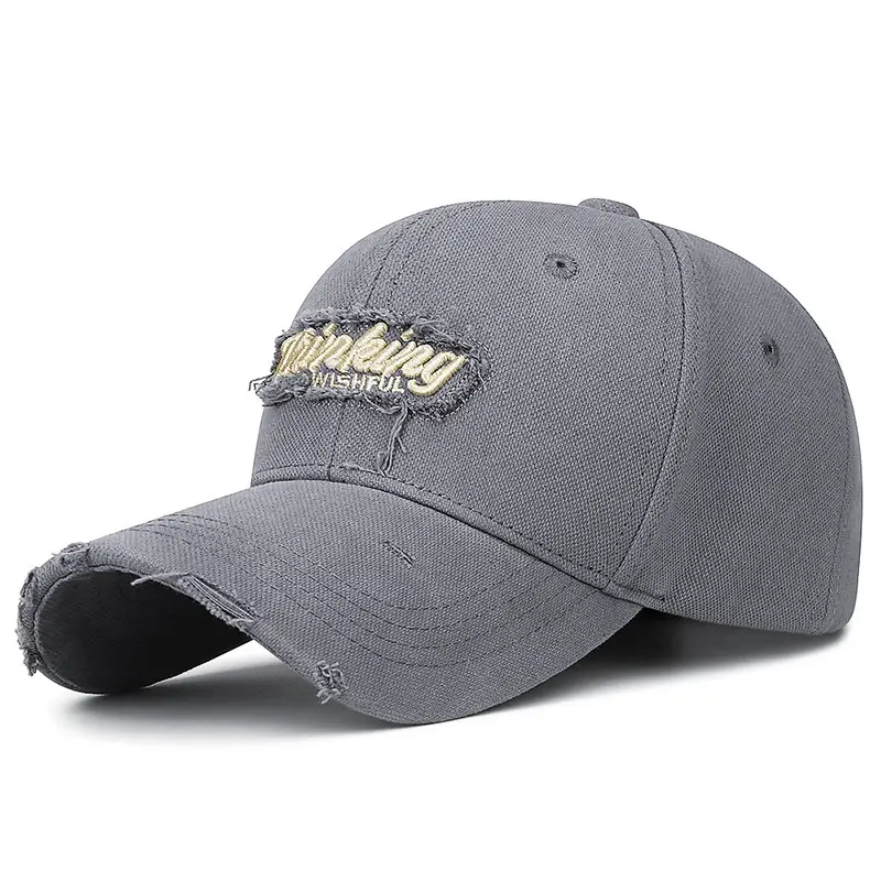 Men Flying Eagle Embroidered Cap Red Baseball - Image 3