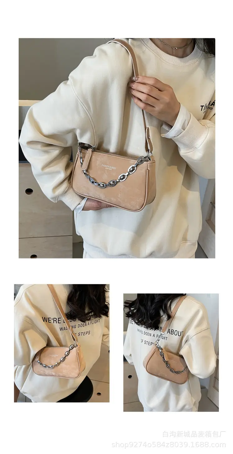 Black Chain Shoulder Bag for Women 2026 — feature 12