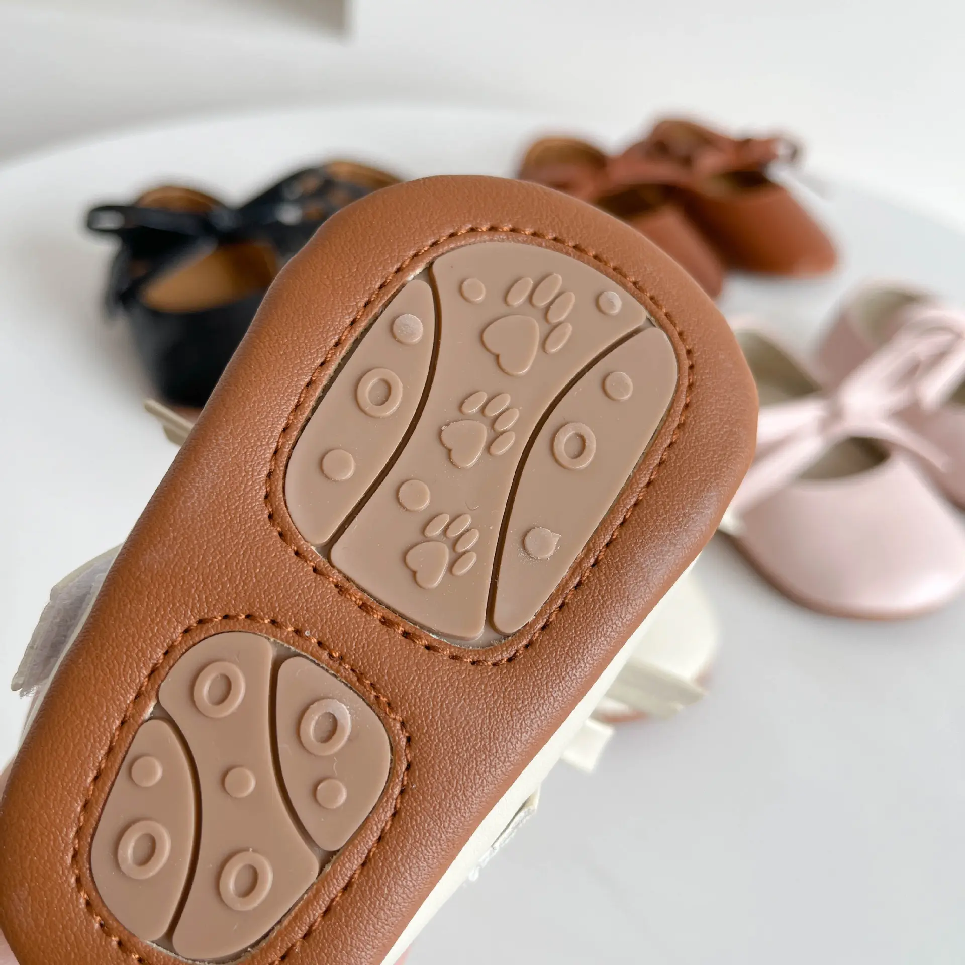 Pink Bowknot Baby Shoes for Girls Non-Slip Soft Bottom β feature 11
