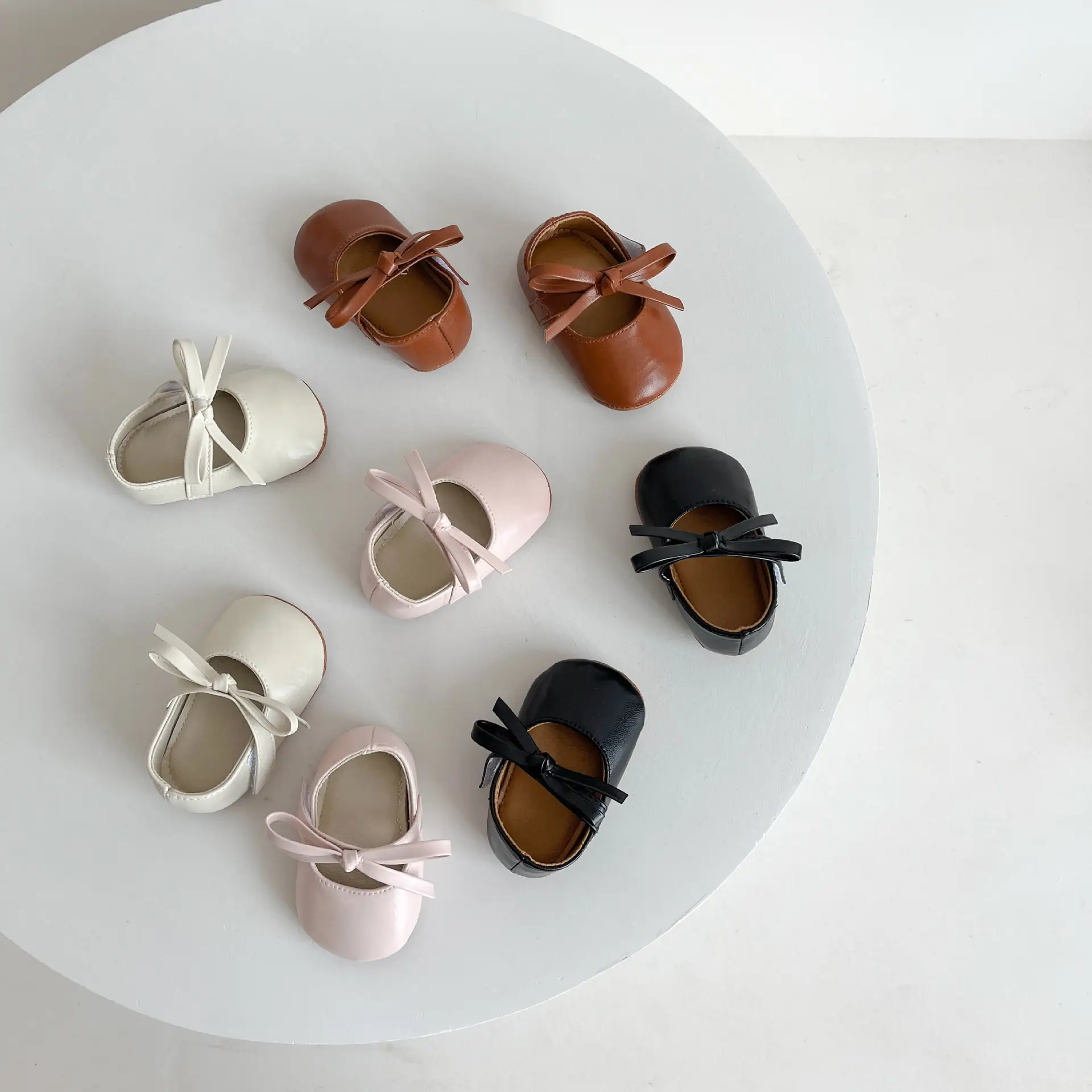Pink Bowknot Baby Shoes for Girls Non-Slip Soft Bottom β feature 2