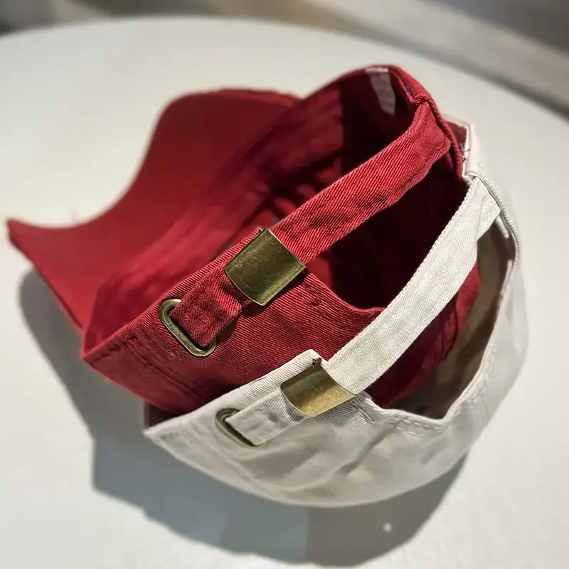 Retro Raw Edge Frayed Baseball Cap for Men Women - Image 12