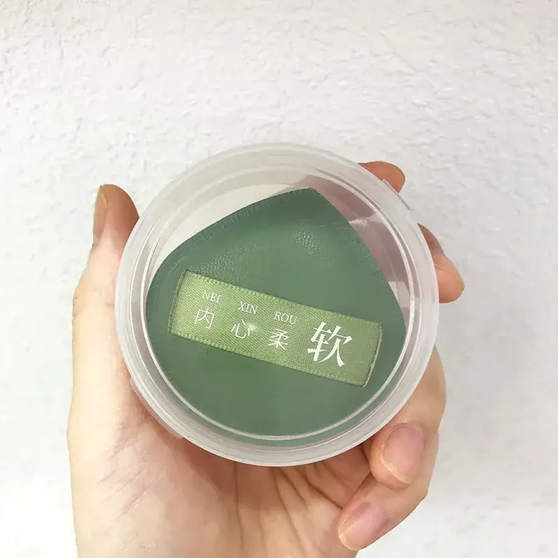 Cotton Candy Air Cushion Powder Puff Yellow 100XL - Image 4