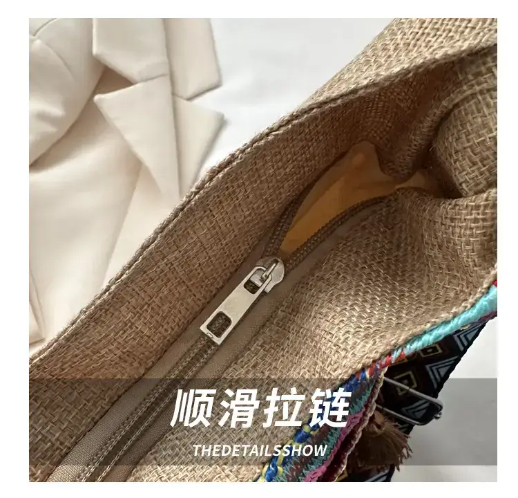 Tassel Artistic Korean Tote Bag Large Capacity — feature 4