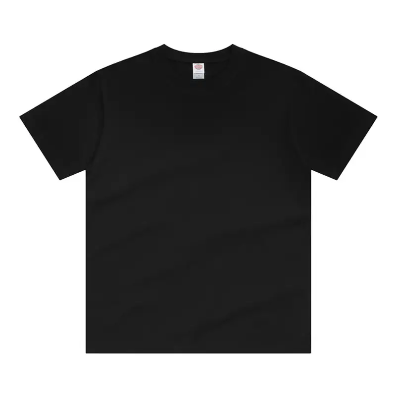 Men Olive Green Cotton T-Shirt Round Neck Short Sleeve - Image 2