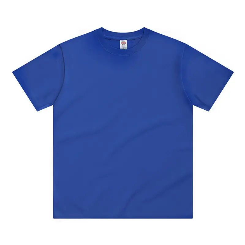 Men Olive Green Cotton T-Shirt Round Neck Short Sleeve - Image 5