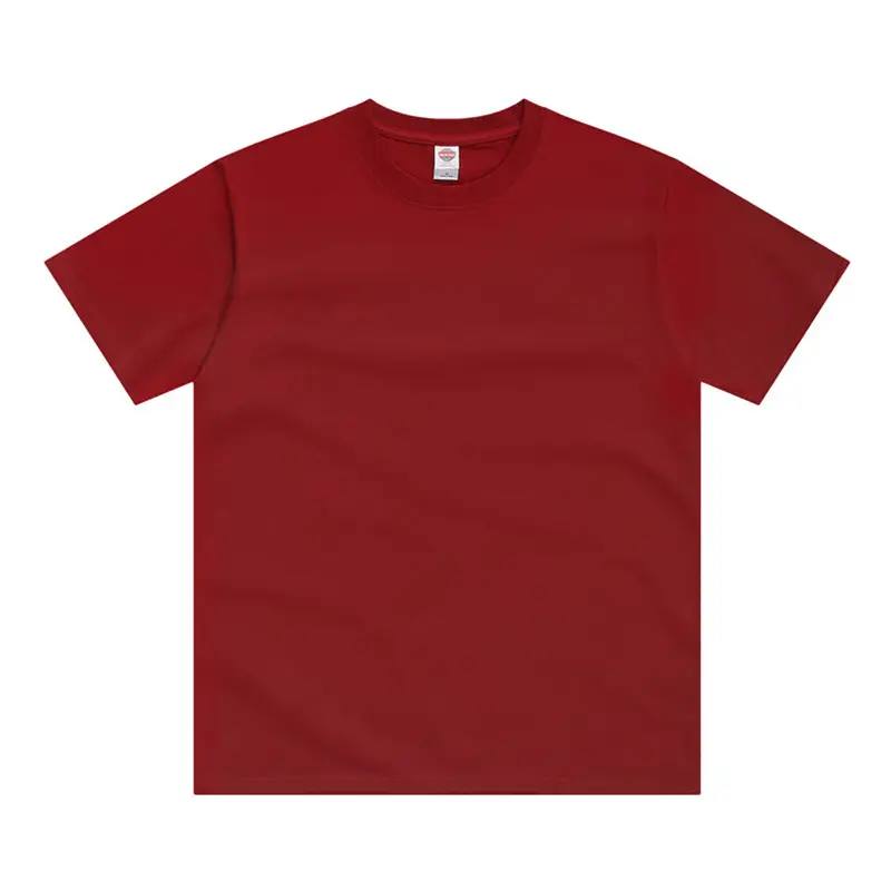 Men Olive Green Cotton T-Shirt Round Neck Short Sleeve - Image 6