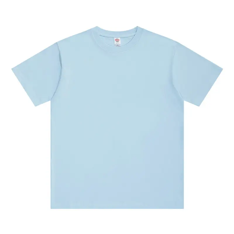 Men Olive Green Cotton T-Shirt Round Neck Short Sleeve - Image 9