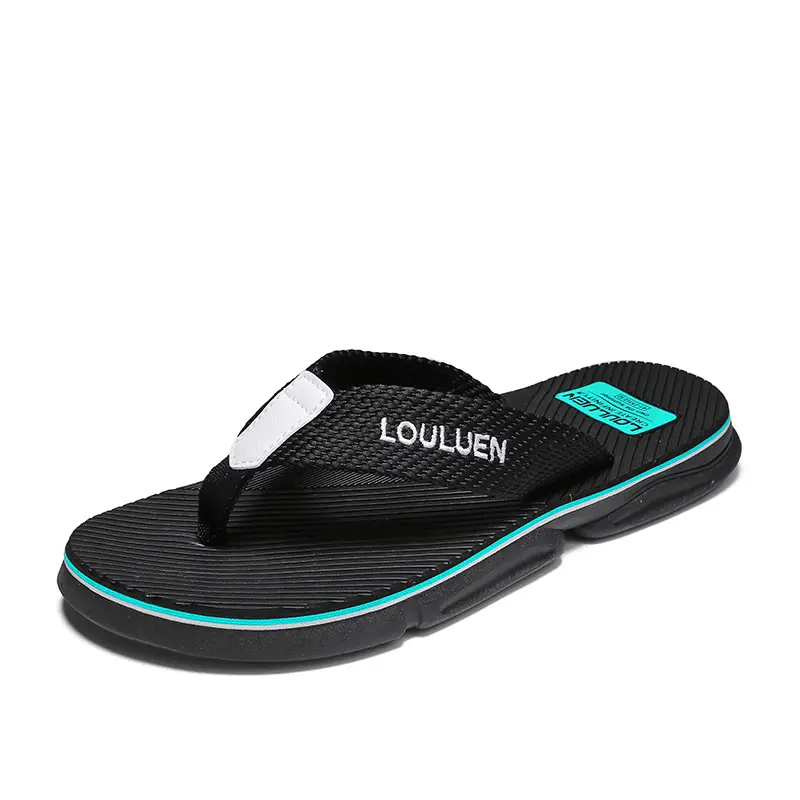Summer 2024 flip-flops men's flip-flops beach shoes casual trendy non-slip personality fashion outdoor sandals - Image 12