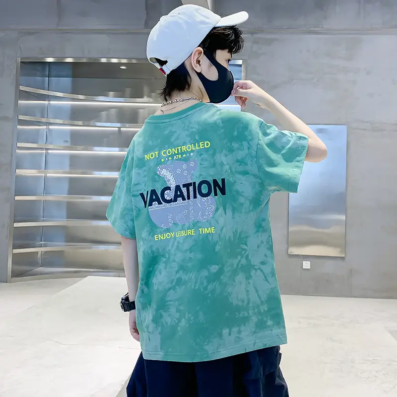 Boys White Printed T-Shirt Summer 2026 - Image 7