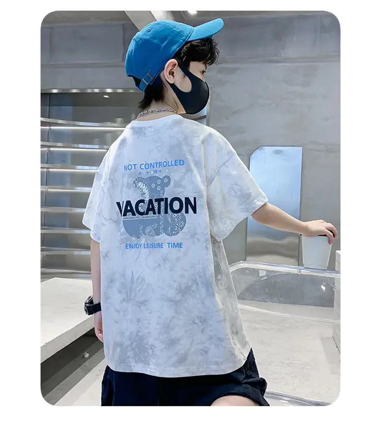 Boys White Printed T-Shirt Summer 2026 — feature 13