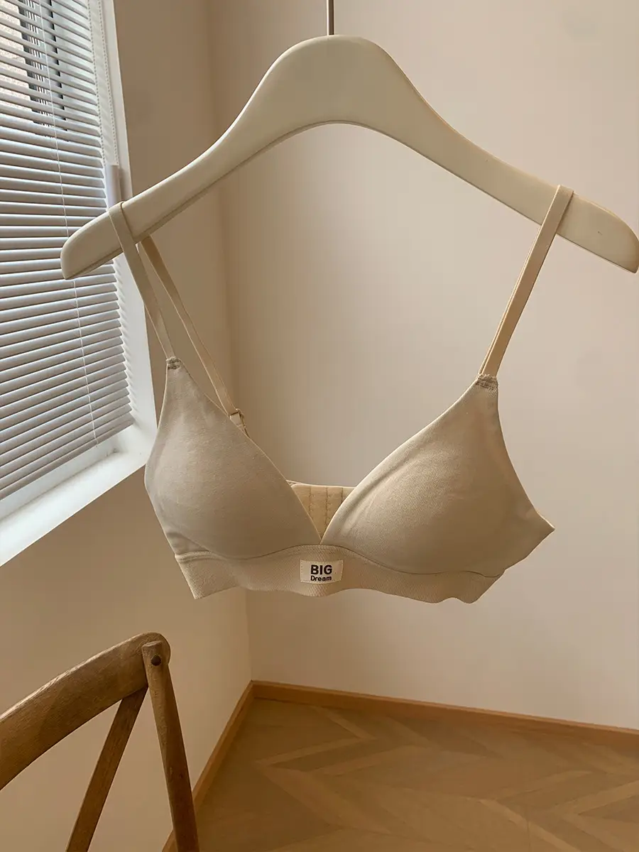 French-Style Triangle Cup Bra for Women with Large Busts, Makes the Bust Look Smaller, No Empty Cup, Popular Sexy Wireless Bra, 2026 New Model — feature 7