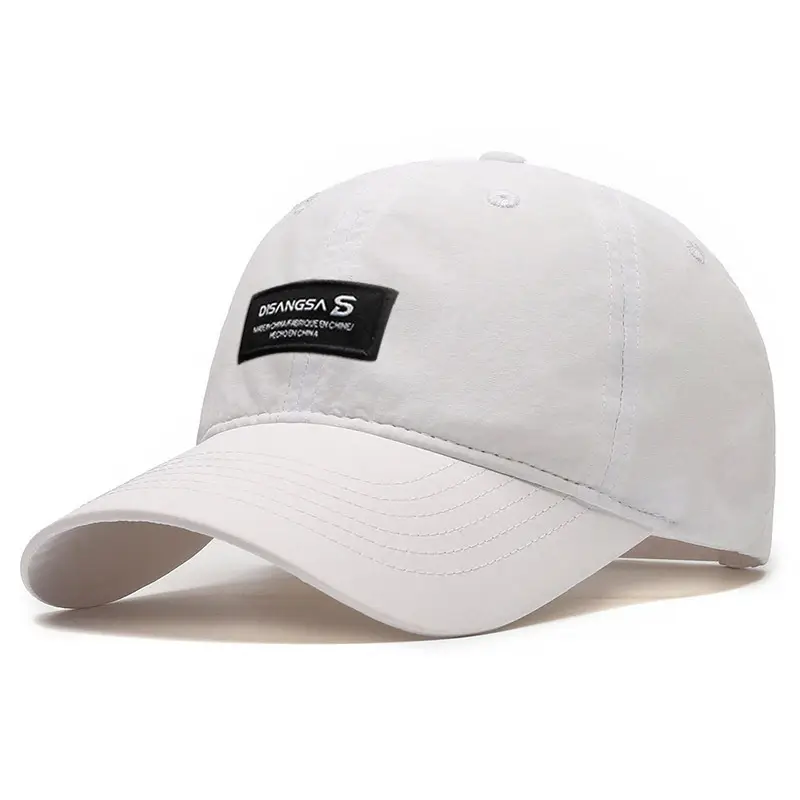 Men's White Baseball Cap Outdoor Sports Running Waterproof - Image 11