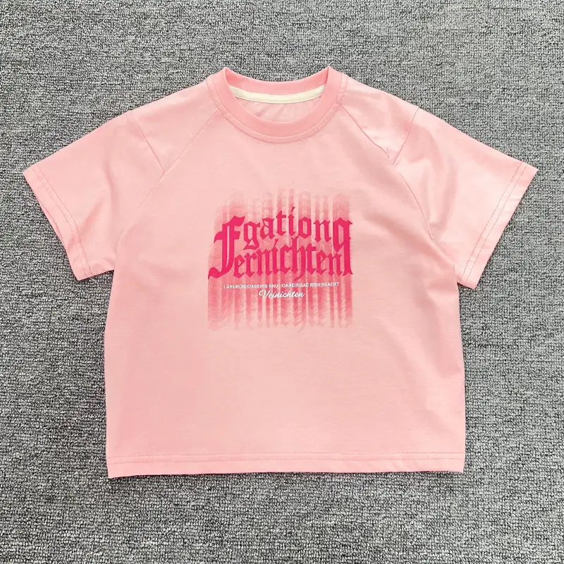 Kids Printed T-Shirt White 2025 Summer Boys - Image 2