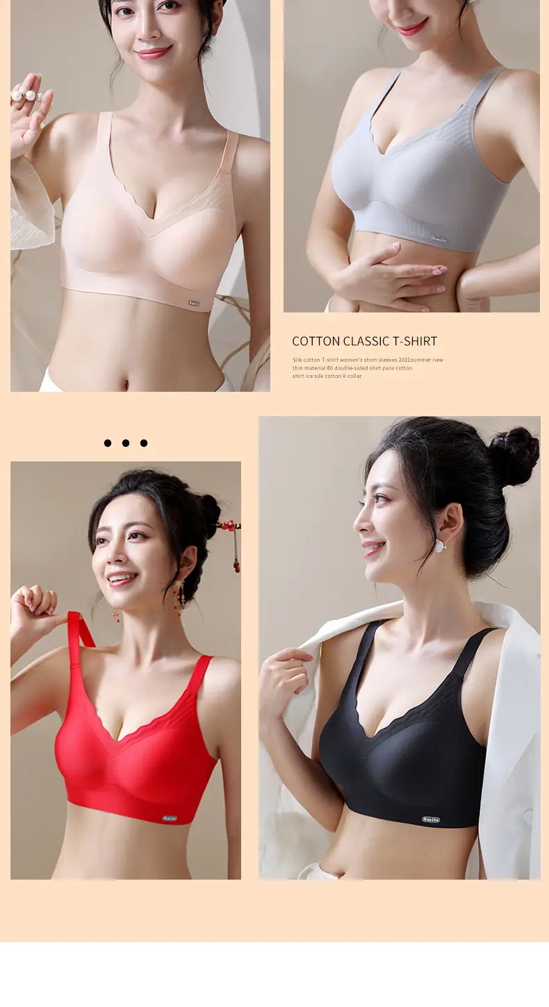 Palm Color Push Up Bra with Anti-Moving Design — feature 20
