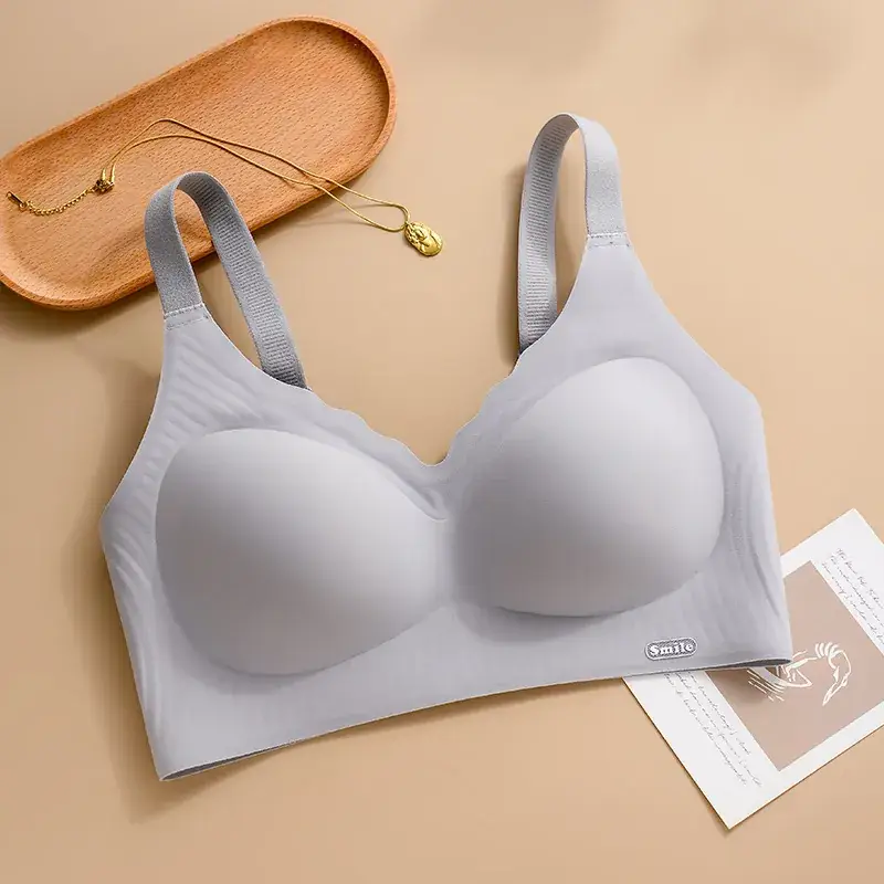 Palm Color Push Up Bra with Anti-Moving Design - Image 2