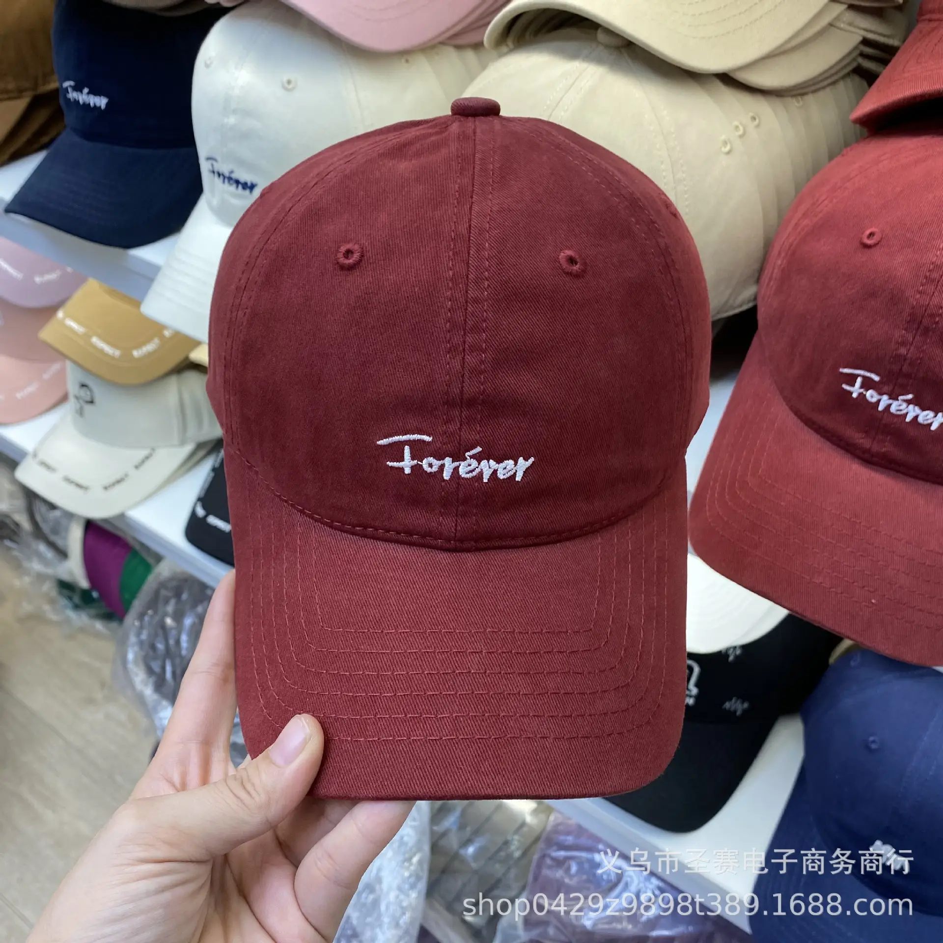 Soft Embroidered Baseball Cap for Men Women All Colors - Image 5