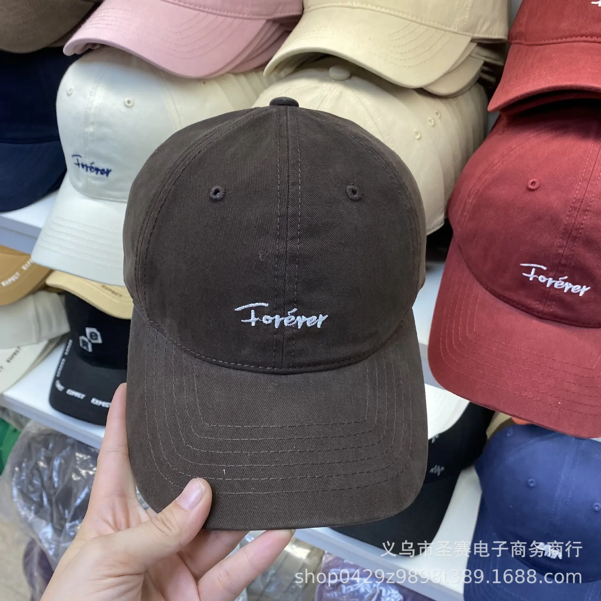 Soft Embroidered Baseball Cap for Men Women All Colors - Image 6