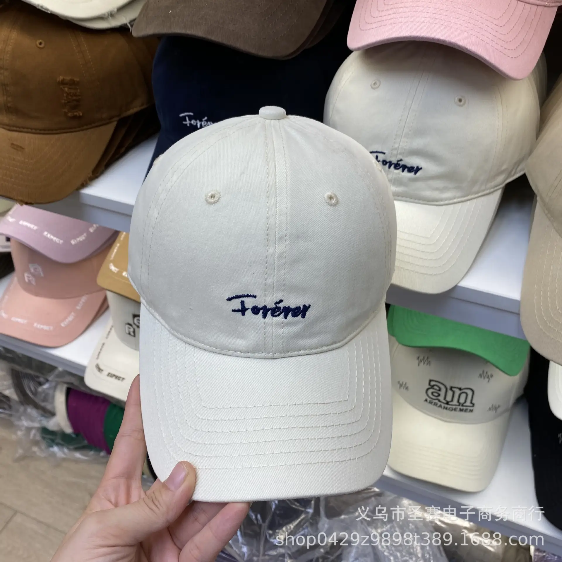 Soft Embroidered Baseball Cap for Men Women All Colors - Image 2