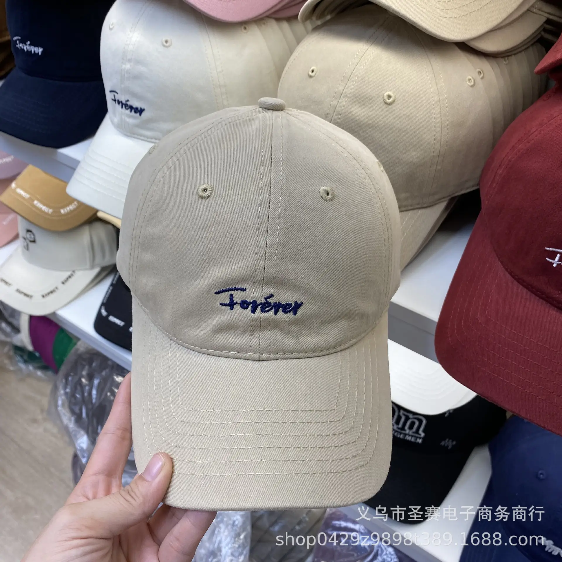 Soft Embroidered Baseball Cap for Men Women All Colors - Image 3