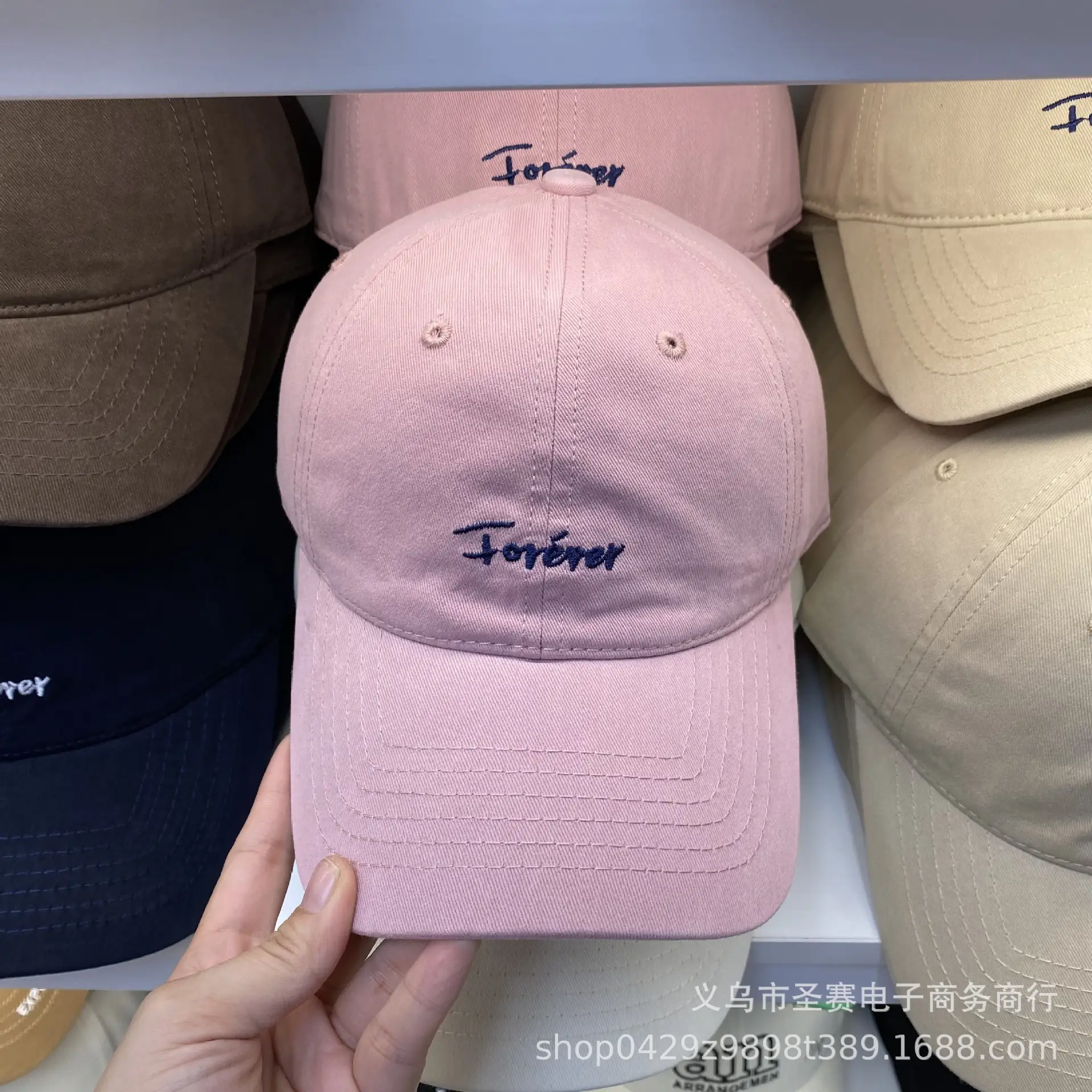 Soft Embroidered Baseball Cap for Men Women All Colors - Image 4