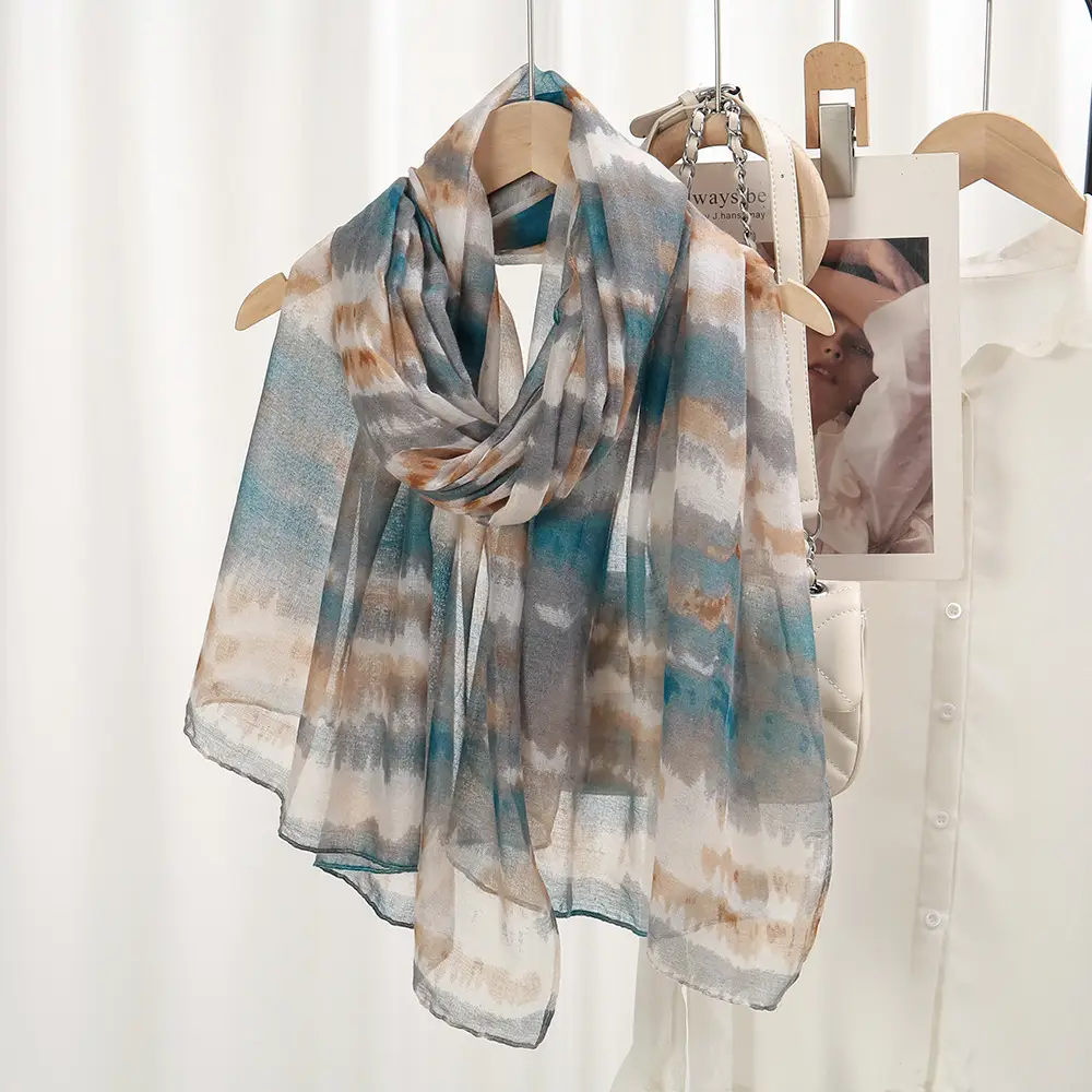 Women's Printed Chiffon Scarves 2024 Spring Summer - Image 8