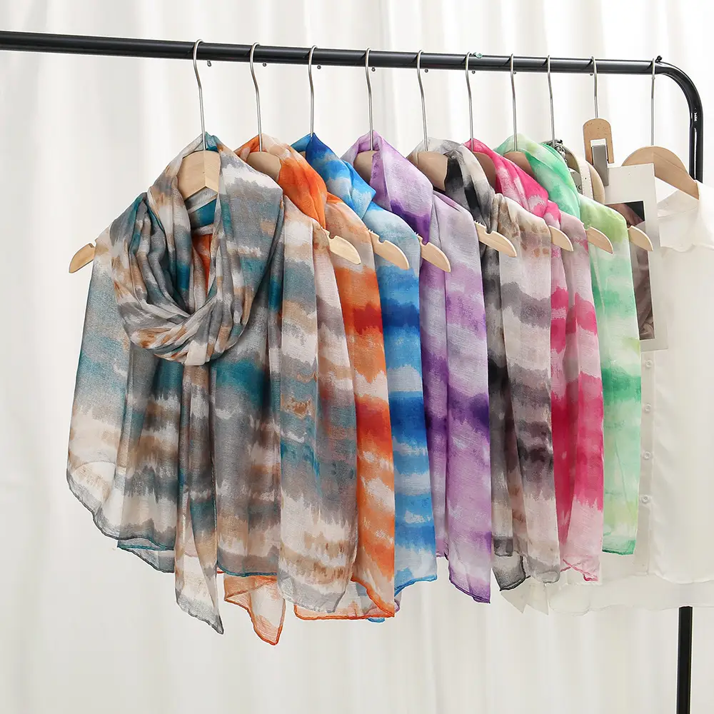 Women's Printed Chiffon Scarves 2024 Spring Summer - Image 9