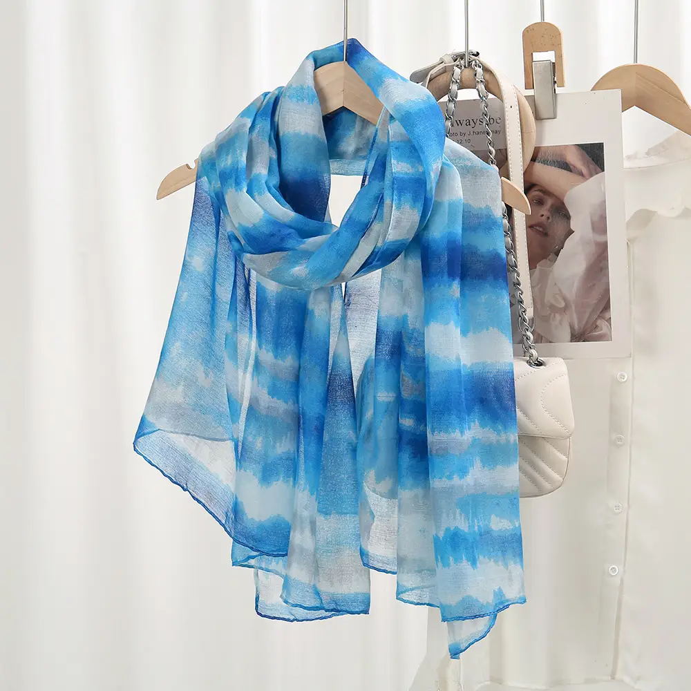 Women's Printed Chiffon Scarves 2024 Spring Summer — feature 10