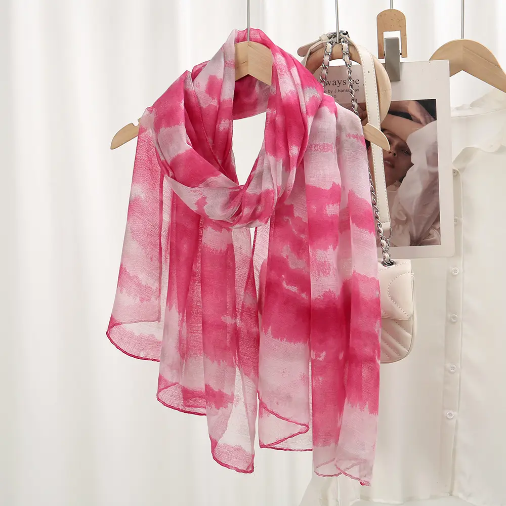 Women's Printed Chiffon Scarves 2024 Spring Summer — feature 12
