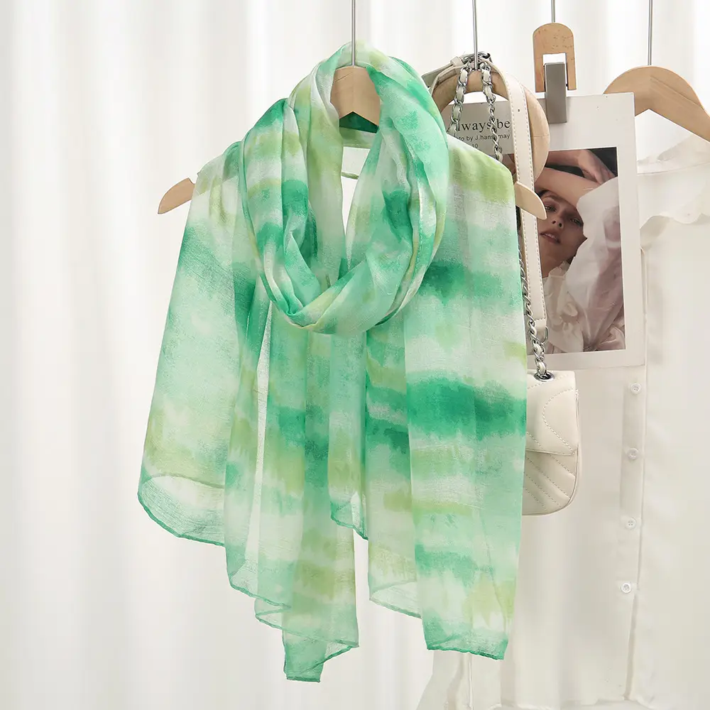 Women's Printed Chiffon Scarves 2024 Spring Summer — feature 14