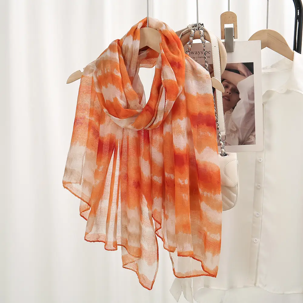 Women's Printed Chiffon Scarves 2024 Spring Summer — feature 16