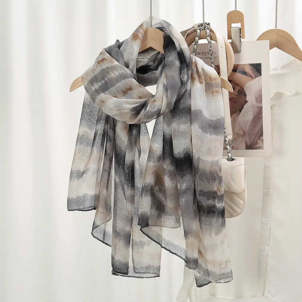 Women's Printed Chiffon Scarves 2024 Spring Summer — feature 6