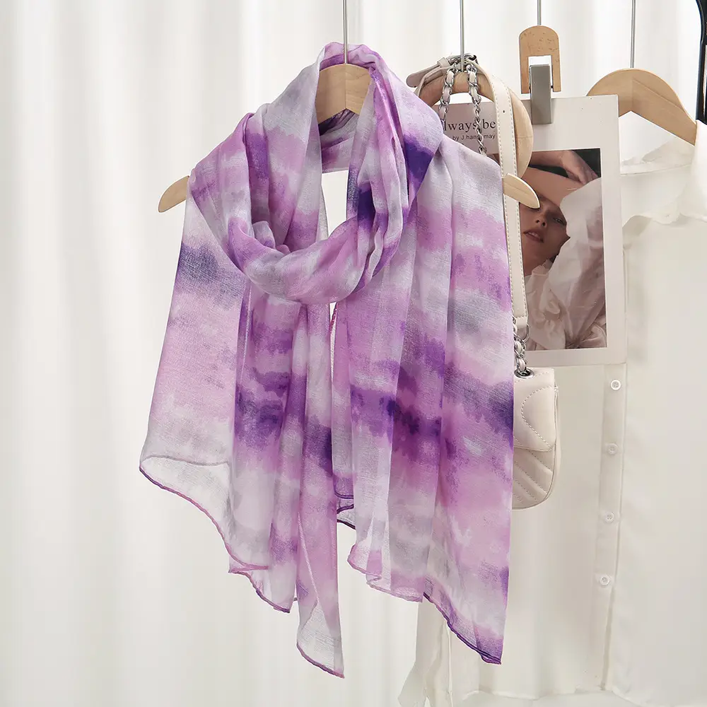 Women's Printed Chiffon Scarves 2024 Spring Summer — feature 8