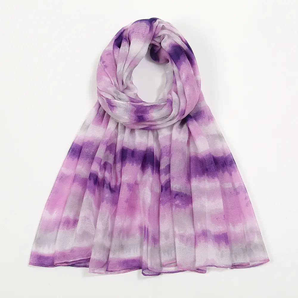 Women's Printed Chiffon Scarves 2024 Spring Summer - Image 3