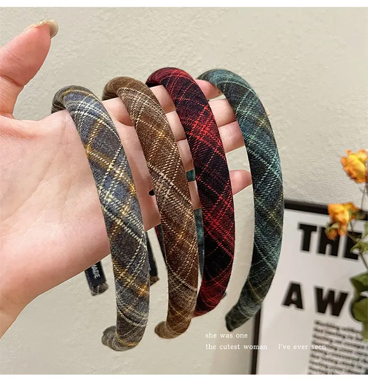 Black Striped High Cranial Hairband for Women — feature 4