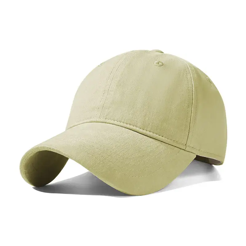 Women's Brown Cotton Peak Cap 8cm Outdoor Hat - Image 10