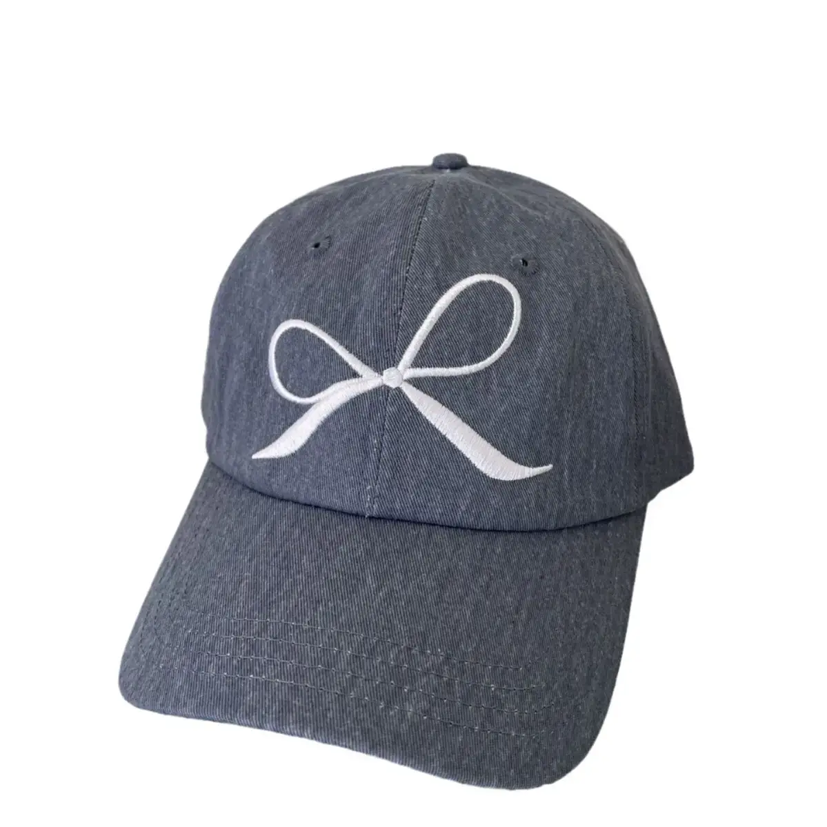 Blue Bow Baseball Cap for Men Women Casual Sun Hat - Image 6