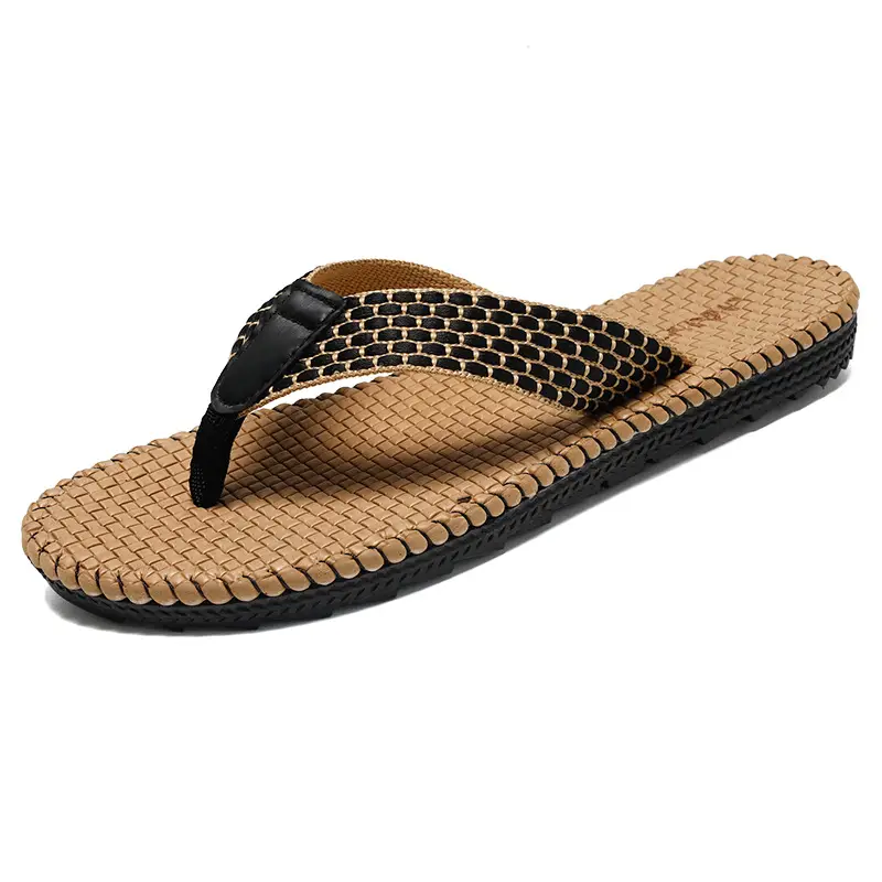 Flip-Flops Men's Breathable Korean Style Trendy Men's Summer Vietnamese Slippers Men's Flip-Flops Beach Personalized Sandals - Image 7