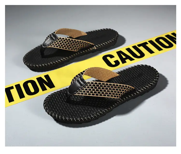 Flip-Flops Men's Breathable Korean Style Trendy Men's Summer Vietnamese Slippers Men's Flip-Flops Beach Personalized Sandals — feature 17