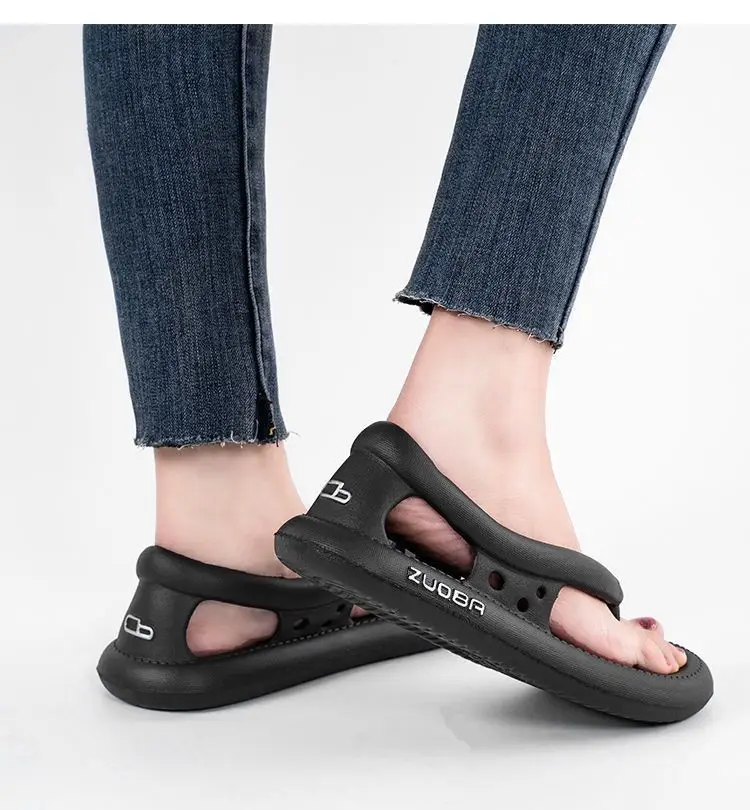 Men's Gray Brizo Non-Slip Flip Flops Summer — feature 15