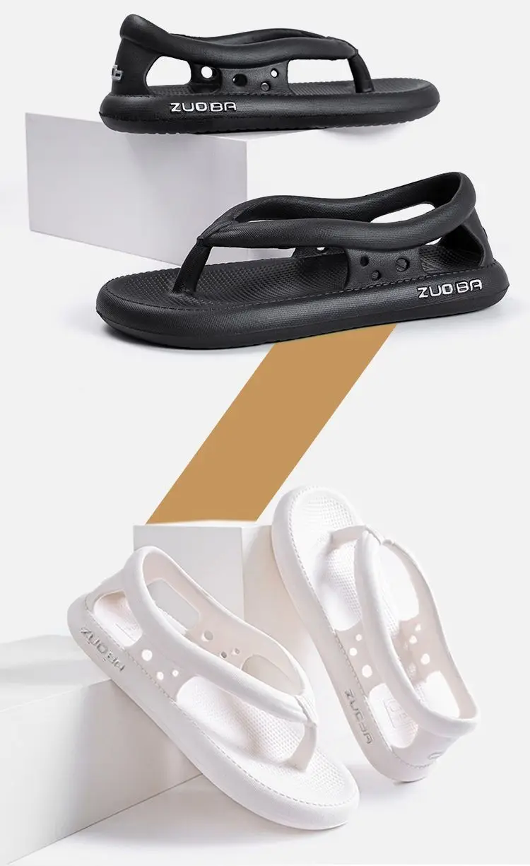 Men's Gray Brizo Non-Slip Flip Flops Summer — feature 17