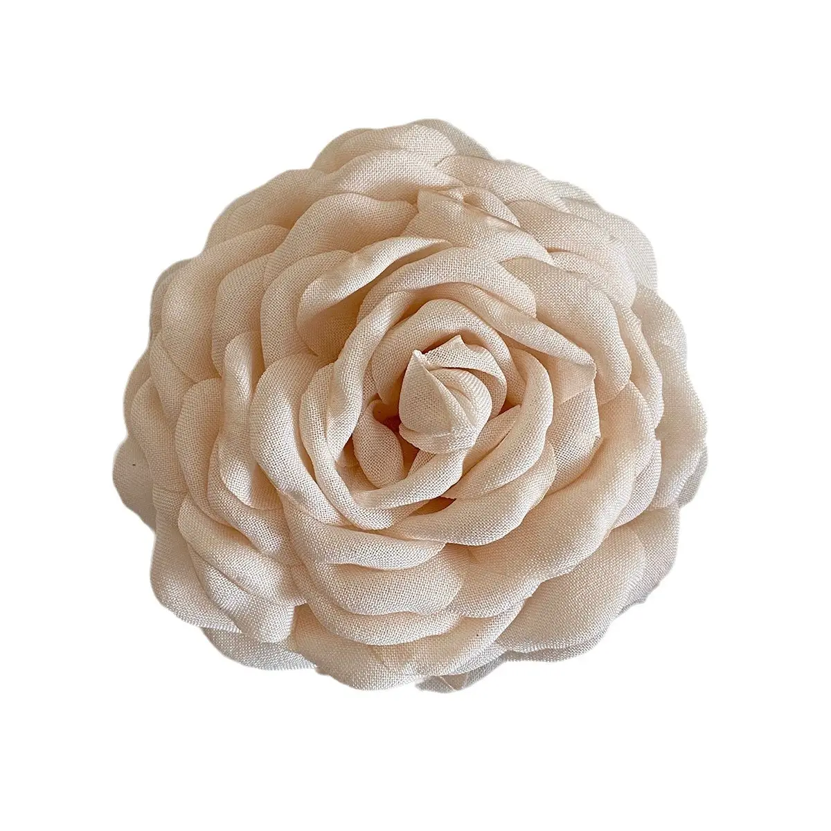 Turquoise Fabric Rose Hair Clip for Women - Image 87