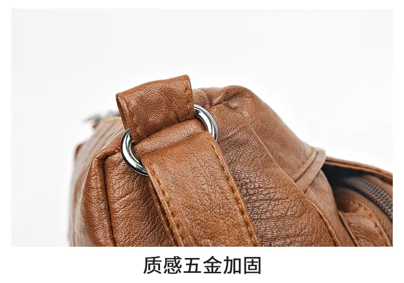Brown Heart-Plated Crossbody Bag for Women — feature 14