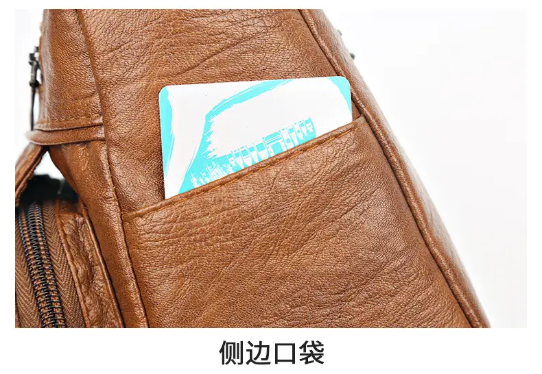 Brown Heart-Plated Crossbody Bag for Women — feature 16