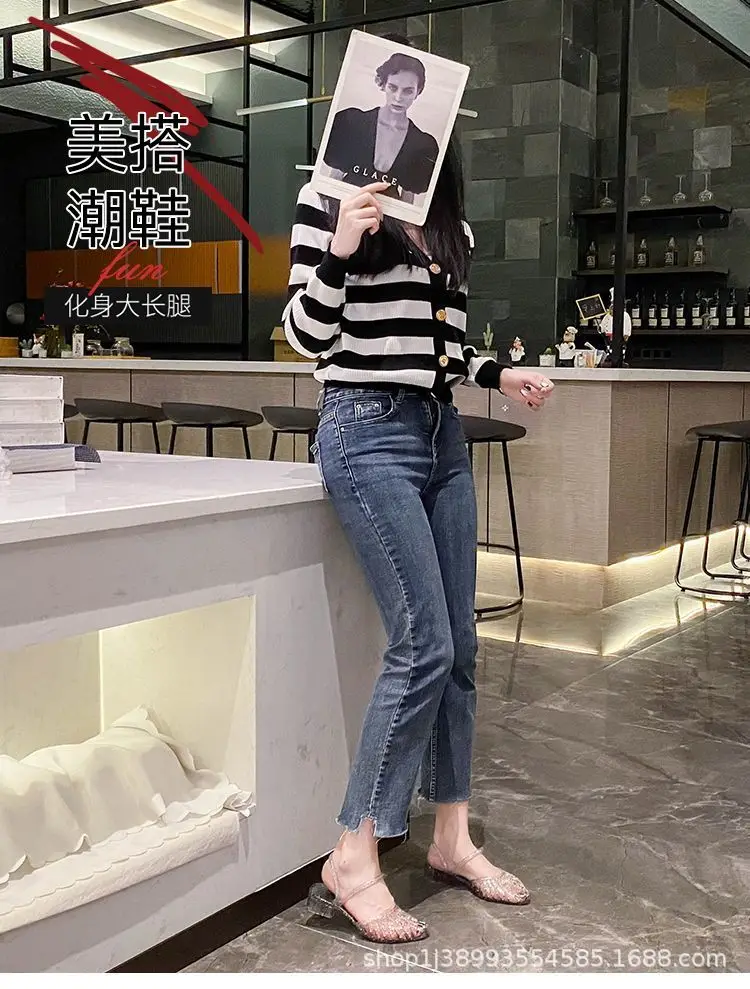 Women's Slippers for Summer, Fashionable for Outdoor Wear, 2026 New Summer Style Crystal Sandals for Women, Indoor Slippers for Women Wholesale — feature 3