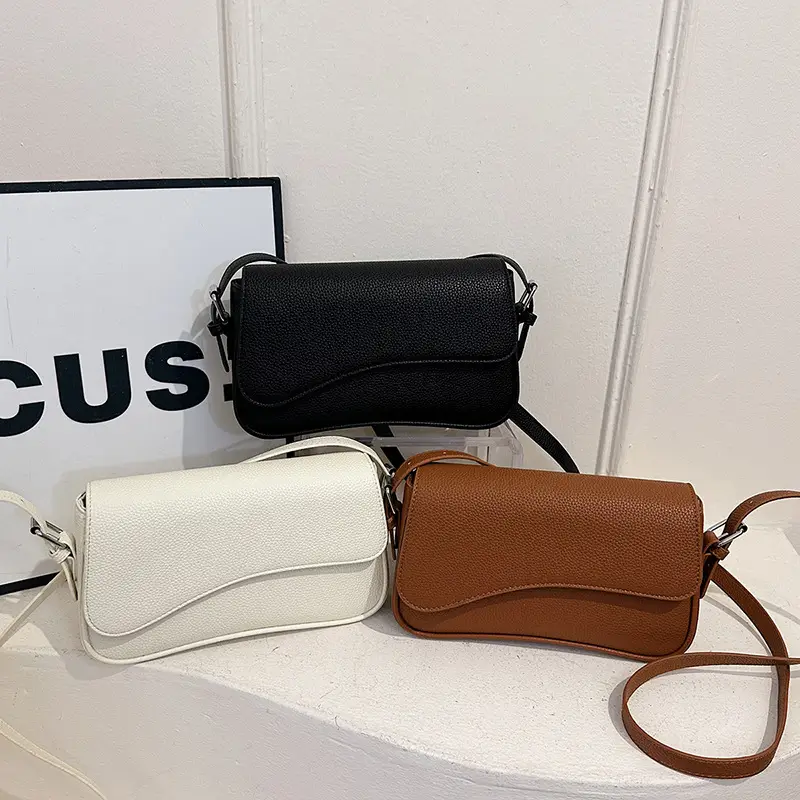 Elegant White French Texture Shoulder Bag - Image 4