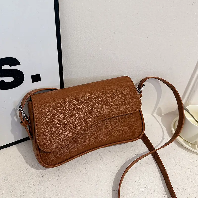 Elegant White French Texture Shoulder Bag - Image 5