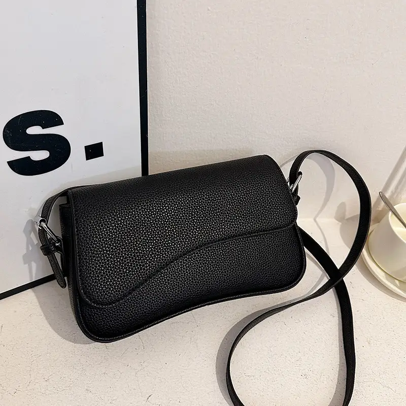 Elegant White French Texture Shoulder Bag - Image 7