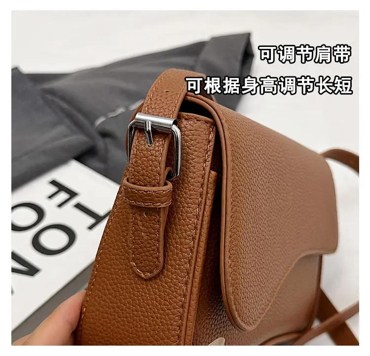 Elegant White French Texture Shoulder Bag — feature 10