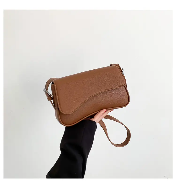 Elegant White French Texture Shoulder Bag - Image 3