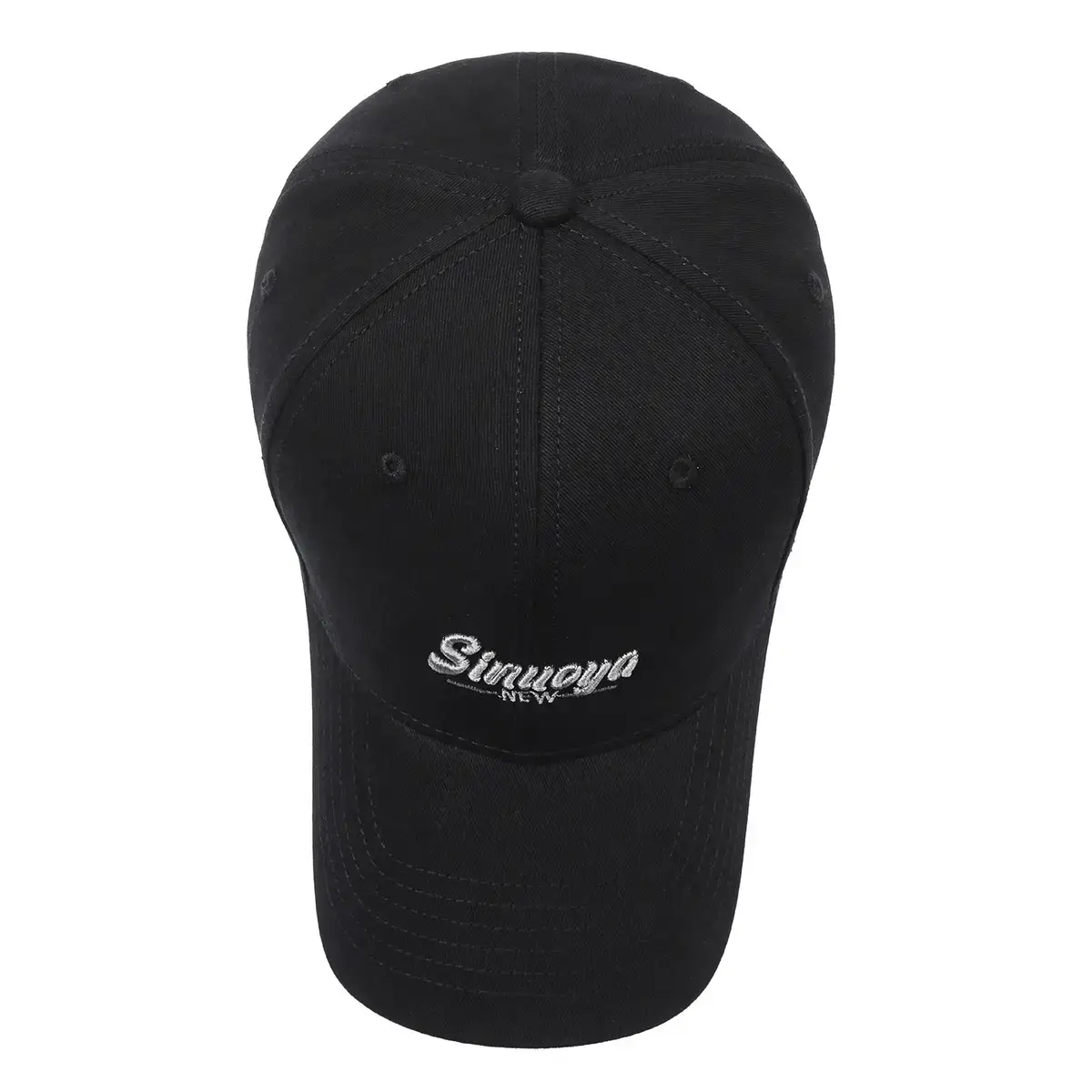 New Fashion Letter Embroidered Men's Cap Black - Image 8